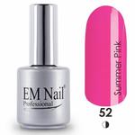 Lakier hybrydowy Summer Pink 52 - Różowy \ 52 Summer Pink w sklepie internetowym em-nail.pl