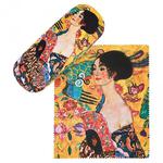 Gustav Klimt "Dama z wachlarzem" - etui na okulary Von Lilienfeld w sklepie internetowym MiaDora.pl