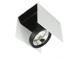 BPM Lighting Yuzey-U 8219.10 Lampa Sufitowa biało-czarna - biało-czarny w sklepie internetowym BajkoweLampy.pl