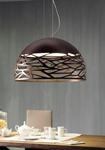 Studio Italia Design Kelly Medium Dome 60 brąz Lampa Wisząca 60 cm w sklepie internetowym BajkoweLampy.pl