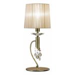 Lampka Nocna Mantra TIFFANY Antique Brass 3888 w sklepie internetowym BajkoweLampy.pl