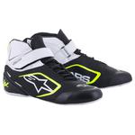 Buty Alpinestars Tech 1-K Kart - Czarno / Biały w sklepie internetowym Inter-Rally.pl