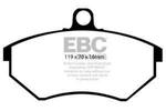 Klocki hamulcowe EBC Bluestuff przód SEAT Ibiza (6K) 2 93-99 w sklepie internetowym AutoRacing.pl