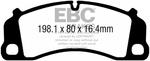 Klocki hamulcowe EBC Yellowstuff przód PORSCHE 911 (991/2) (Cast Iron Disc Only) 3.8 GT3 2015- w sklepie internetowym AutoRacing.pl
