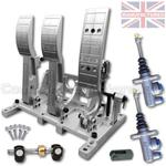 Pedal Box Compbrake Premier Pro aluminiowy z dwiema pompami AP Racing, balancerem i mocowaniami w sklepie internetowym AutoRacing.pl