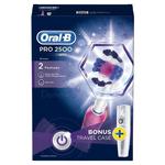 ORAL-B PRO 2500 PINK SZCZOTECZKA + 1 KONCÓWKA + ETUI PODRÓŻNE - D20.513.2MX w sklepie internetowym DomowyStomatolog.pl