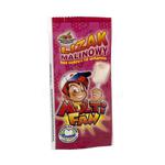 Lizak Pudrowy bez cukru - MultiFan - smak MALINOWY 1szt. w sklepie internetowym DomowyStomatolog.pl