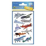 Naklejki Z-DESIGN 3D-samoloty AVERY ZWECKFORM 10szt. /53751/ w sklepie internetowym światetykiet24.pl