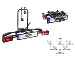 Składany bagażnik platforma na rowery EUFAB CROW uchwyt na hak w sklepie internetowym DostawaNaJutro.pl