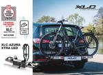 XLC Azura Xtra CC-C05 bagażnik platforma na 2 rowery na hak uchył 60 kg e-bike LED w sklepie internetowym DostawaNaJutro.pl