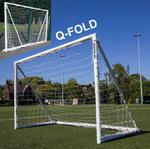 Quickplay składana płasko bramka piłkarska meczowa Q-FOLD 2,4x1,5m w sklepie internetowym DostawaNaJutro.pl