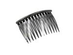 Grzebyk plastikowy do włosów czarny 42x65 mm Plastic hair comb, black, 42x65 mm w sklepie internetowym byBOCIEK.pl