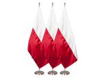 Flaga Polski SUPREME Atłasowa 150x92 cm Polish flag SUPREME 150x92 cm w sklepie internetowym byBOCIEK.pl