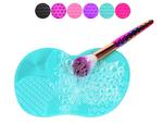 Mata silikonowa do mycia pędzli kosmetycznych Silicone mat for washing cosmetic brushes w sklepie internetowym byBOCIEK.pl