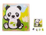 Puzzle drewniane układanka panda Wooden panda jigsaw puzzle w sklepie internetowym byBOCIEK.pl