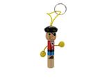 Gwizdek drewniany pirat - brelok Wooden pirate whistle w sklepie internetowym byBOCIEK.pl