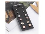 Zestaw 6 par kolczyków #3 Set of 6 pairs of earrings # 3 w sklepie internetowym byBOCIEK.pl