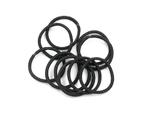 Gumki małe do włosów Czarne kpl.10szt #2 Small hair elastic bands medium Black kpl.10pcs w sklepie internetowym byBOCIEK.pl