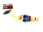 Gwizdek drewniany zabawkowy - brelok #1 Toy wooden whistle - key ring w sklepie internetowym byBOCIEK.pl