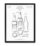 Butelka Coca-Cola - patent z 1937 r. w sklepie internetowym iwallstudio.pl