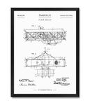 Samolot braci Wright - patent z 1906 r. w sklepie internetowym iwallstudio.pl