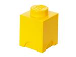 LEGO 40011732 Pojemnik na klocki 1x1 żółty w sklepie internetowym Planeta Klocków Sklep z klockami LEGO