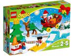 LEGO DUPLO 10837 Zimowe ferie Świętego Mikołaja w sklepie internetowym Planeta Klocków Sklep z klockami LEGO