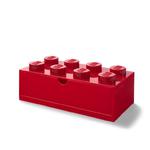 LEGO Classic 40211730 Szufladka na biurko klocek LEGO Brick 8 - Czerwony w sklepie internetowym Planeta Klocków Sklep z klockami LEGO