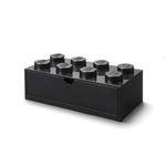 LEGO Classic 40211733 Szufladka na biurko klocek LEGO Brick 8 - Czarny w sklepie internetowym Planeta Klocków Sklep z klockami LEGO