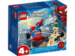 LEGO Super Heroes 76172 Pojedynek Spider-Mana z Sandmanem w sklepie internetowym Planeta Klocków Sklep z klockami LEGO