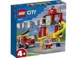 LEGO 60375 City Remiza strażacka i wóz strażacki w sklepie internetowym Planeta Klocków Sklep z klockami LEGO