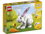 LEGO 31133 Creator Biały królik w sklepie internetowym Planeta Klocków Sklep z klockami LEGO