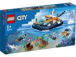 LEGO 60377 City Łódź do nurkowania badacza w sklepie internetowym Planeta Klocków Sklep z klockami LEGO