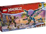 LEGO 71796 Ninjago Smok żywiołu kontra mech cesarzowej w sklepie internetowym Planeta Klocków Sklep z klockami LEGO