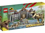 LEGO 76961 Jurassic World Centrum dla odwiedzających: atak tyranozaura i raptora w sklepie internetowym Planeta Klocków Sklep z klockami LEGO