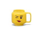 LEGO 40460803 Kubek ceramiczny mała głowa LEGO Dziewczynka Oczko w sklepie internetowym Planeta Klocków Sklep z klockami LEGO