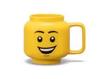 LEGO 41460806 Kubek ceramiczny duża głowa LEGO Chłopiec z uśmiechem w sklepie internetowym Planeta Klocków Sklep z klockami LEGO