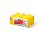 LEGO Classic 40000802 Pojemnik klocek LEGO Brick 6 - Żółty w sklepie internetowym Planeta Klocków Sklep z klockami LEGO