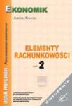 Elementy rachunkowoÃÂci cz.2 w sklepie internetowym Podrecznikowo.pl