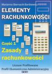 Elementy rachunkowoÃÂci CzÃÂÃÂÃÂ 1 Zasady rachunkowoÃÂci w sklepie internetowym Podrecznikowo.pl