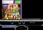 Microsoft Kinect Sensor XBOX 360 + 20 gier Kinect Adventures PL w sklepie internetowym ProjektKonsola.pl