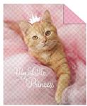 Narzuta na łóżko młodzieżowa 170x210 cm Kot księżniczka w sklepie internetowym Inkmax.pl
