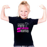 Koszulka dziecięca T-shirt z nadrukiem BĘDĘ STARSZĄ SIOSTRĄ w sklepie internetowym Roana24