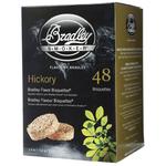 Bradley Bisquettes - Hickory - opakowanie 48 sztuk --- NAJTANIEJ W DECOFIRE!! ZAPYTAJ O OFERTĘ: 668-151-378 w sklepie internetowym Decofire 