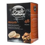 Bradley Bisquettes - Mesquite - opakowanie 48 sztuk --- NAJTANIEJ W DECOFIRE!! ZAPYTAJ O OFERTĘ: 668-151-378 w sklepie internetowym Decofire 