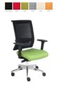 Fotel biurowy Grospol Level BS chrome tkanina ADAMANTIO --- NAJTANIEJ W DECOFIRE!! ZAPYTAJ O OFERTĘ: 668-151-378 w sklepie internetowym Decofire 