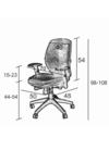 Fotel biurowy Sit Plus Spectrum szary --- NAJTANIEJ W DECOFIRE!! ZAPYTAJ O OFERTĘ: 668-151-378 w sklepie internetowym Decofire 