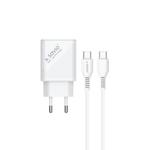 SAVIO ŁADOWARKA SIECIOWA USB QUICK CHARGE POWER DELIVERY 3.0 18W 1M CABLE LA-05 w sklepie internetowym DigitalPartner