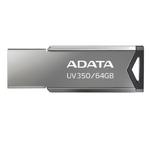 Pendrive ADATA UV350 AUV350-64G-RBK (64GB; USB 3.1; kolor srebrny) w sklepie internetowym DigitalPartner