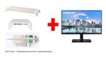 MONITOR SAMSUNG LED 27\" LF27T450FQRXEN+POUT Eyes7 podstawka pod monitor z szyb. ładowarką biała w sklepie internetowym DigitalPartner